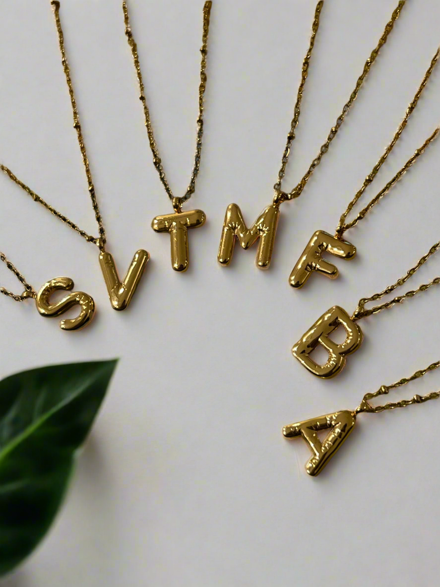Bubble Initial letters