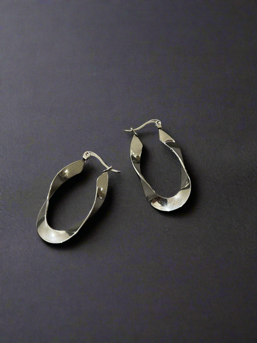 Elara Swirl Hoops