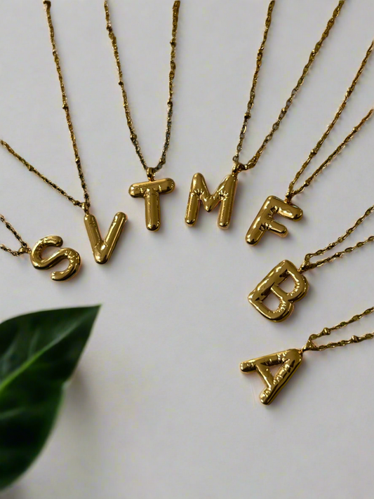 Bubble Initial letters