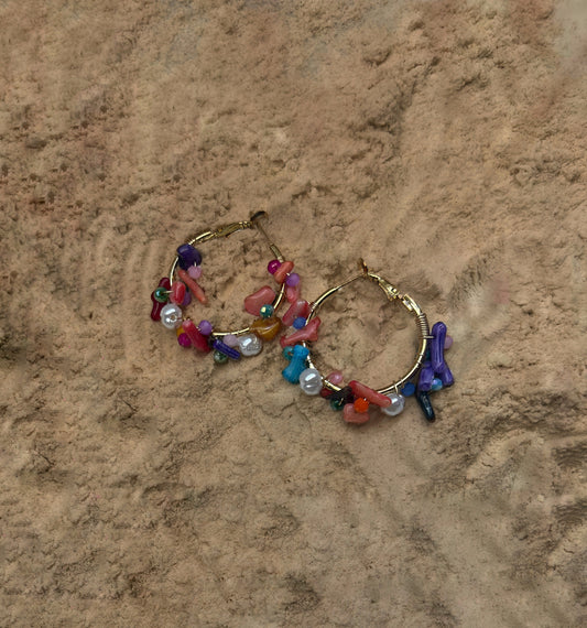 Coralia Hoops