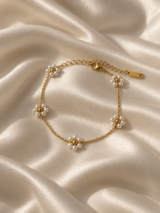 Fleur Pearl Bracelet
