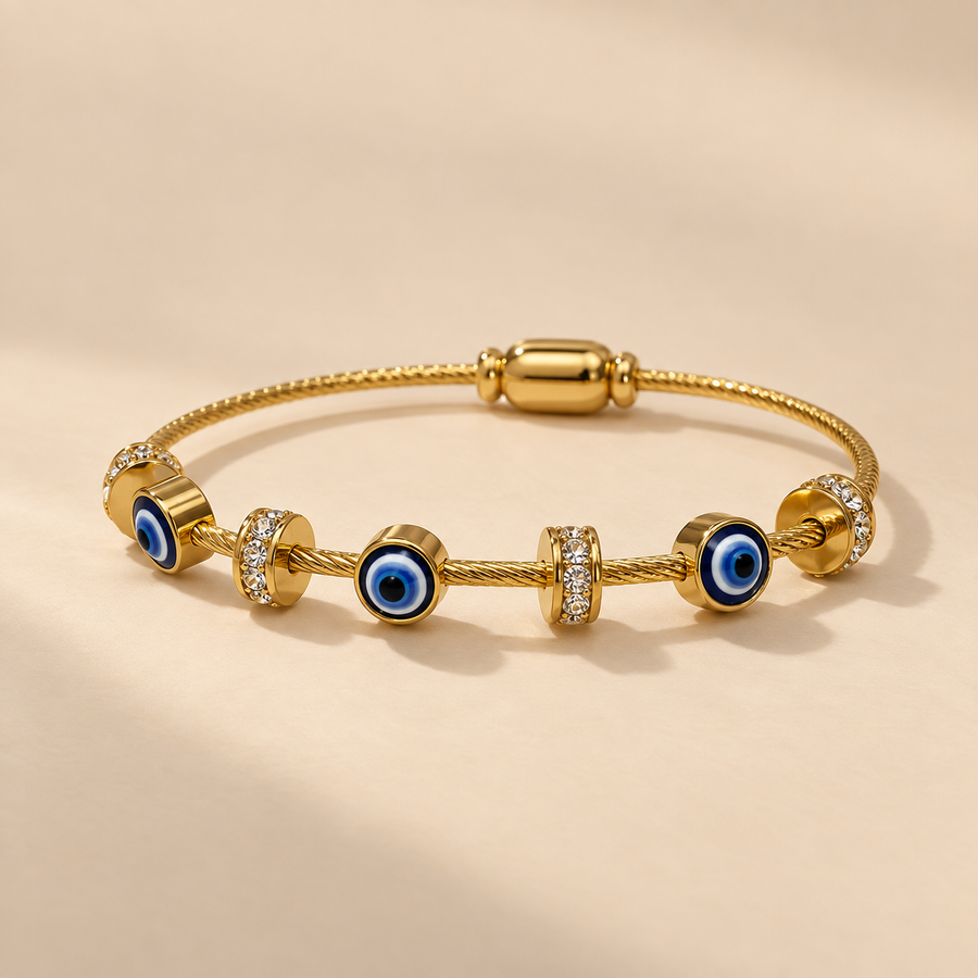 Evil eye bracelet